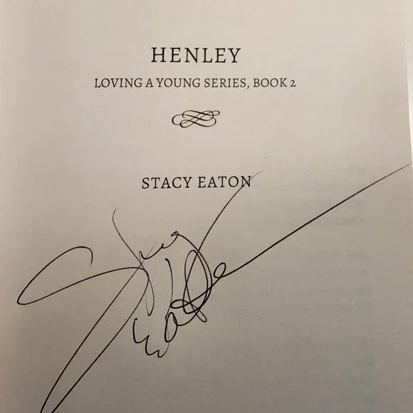 Author Signed! Henley, Loving a Young Series, Book 1 (Paperback) - Picture 3 of 4